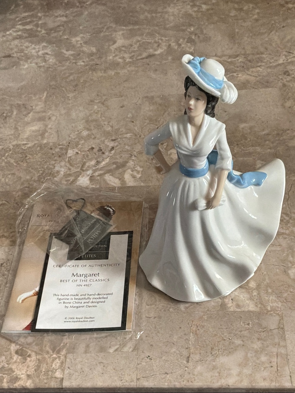 Royal Doulton Porcelain “Margaret”  Figurine Best of the Classics